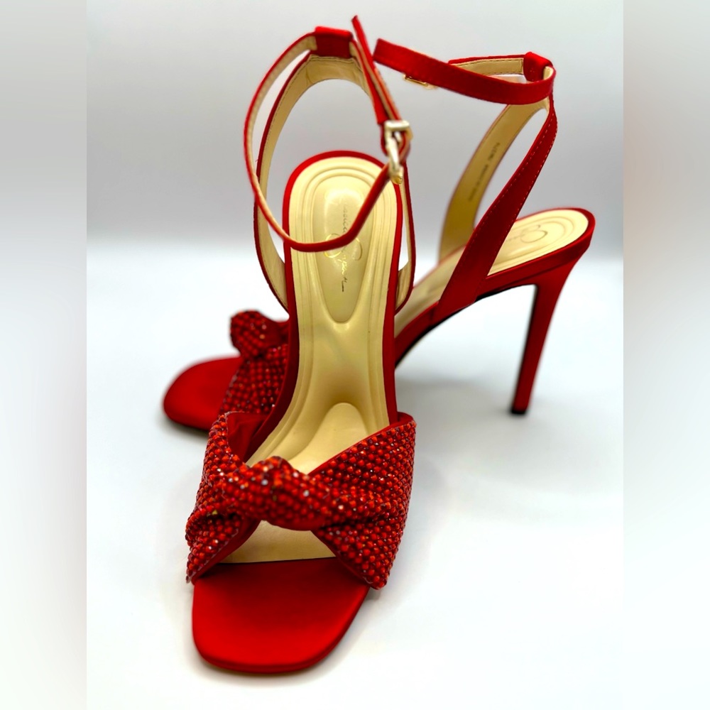 Jessica Simpson Ohela High Heel in Red (7)